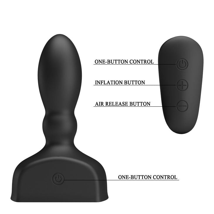 Aufblasbarer Prostatavibrator von Marriel
