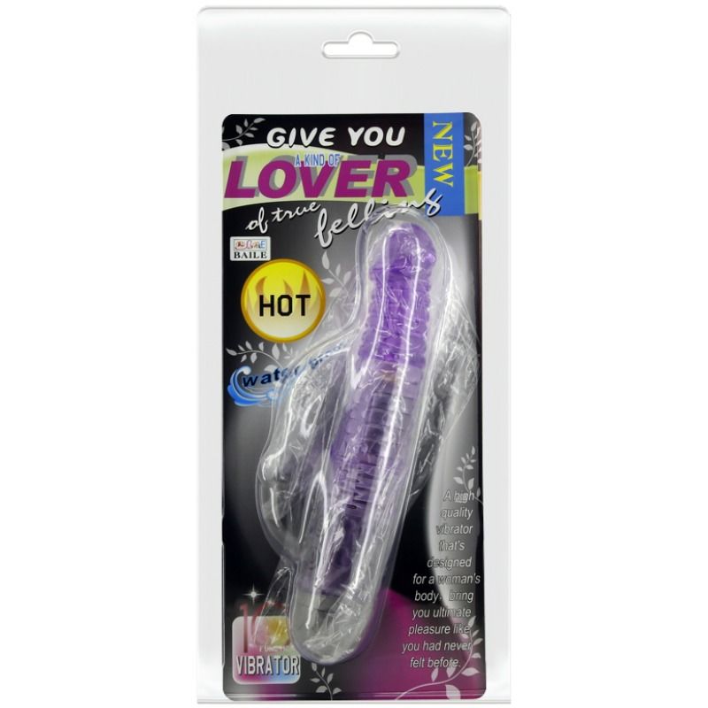 Schenken Sie Ihrem Liebhaber einen lilafarbenen Liebhabervibrator