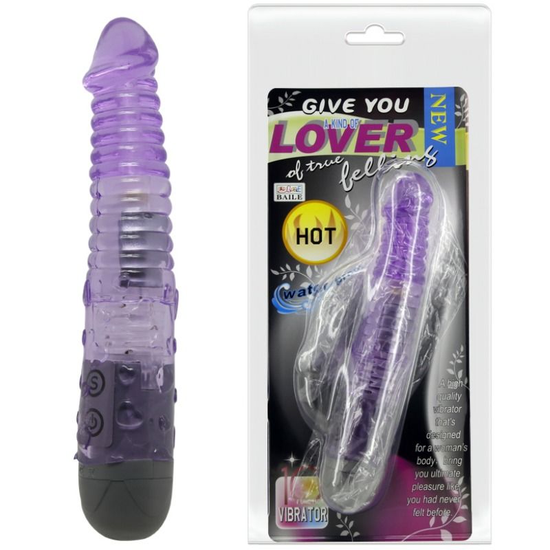 Schenken Sie Ihrem Liebhaber einen lilafarbenen Liebhabervibrator