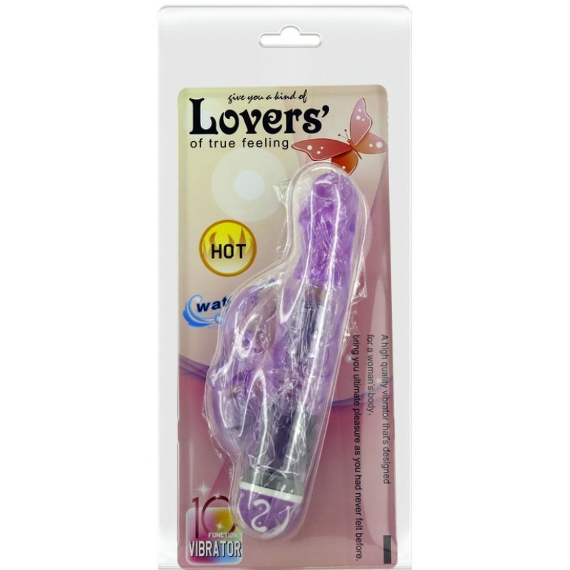 Multispeed-Vibratoren mit lilafarbenem Rabbit
