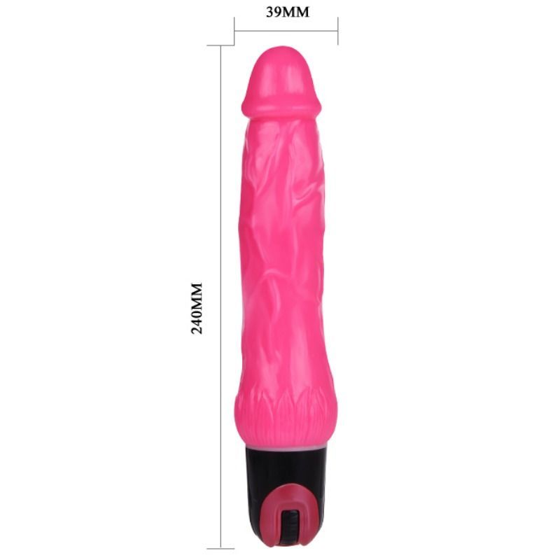 Lilafarbener Vibrator mit mehreren Geschwindigkeiten von Daaply Pleasure