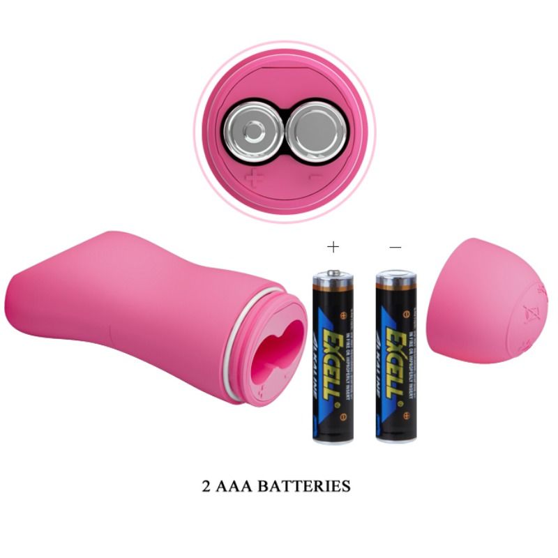 Romantische Wellenpizzas mit Vibration und pinkfarbenem Elektroschock