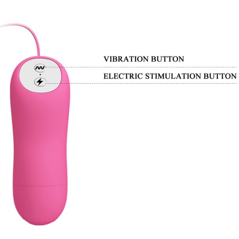 Romantische Wellenpizzas mit Vibration und pinkfarbenem Elektroschock