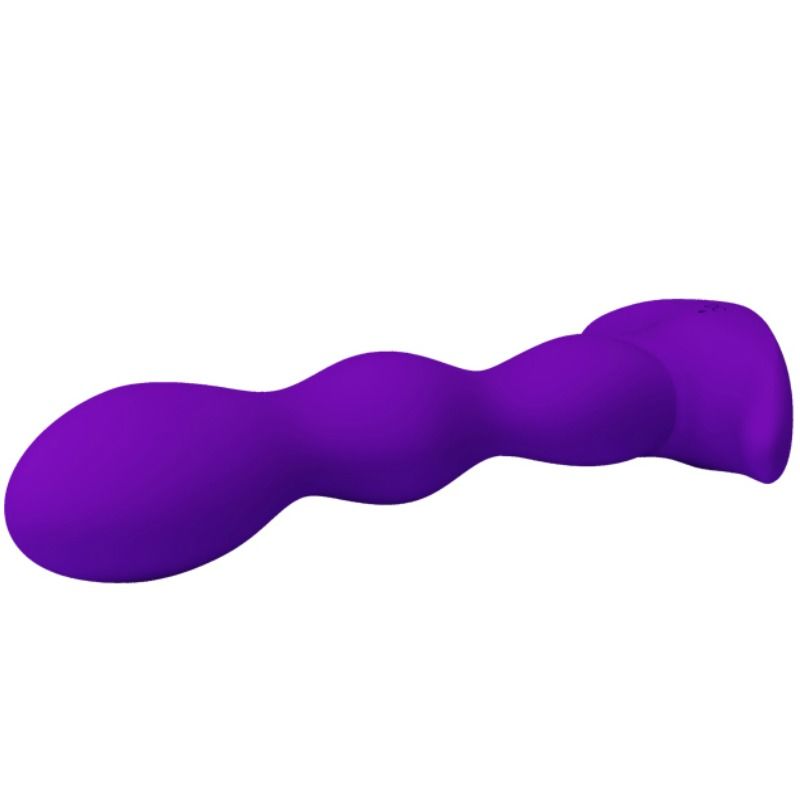 Analmassagegerät 12 Vibrationsmodi lila