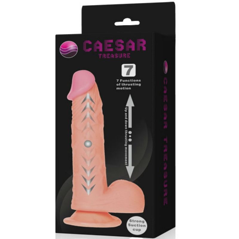 Caesar Treasure Realistischer Dildo Auf- und Ab-Funktion