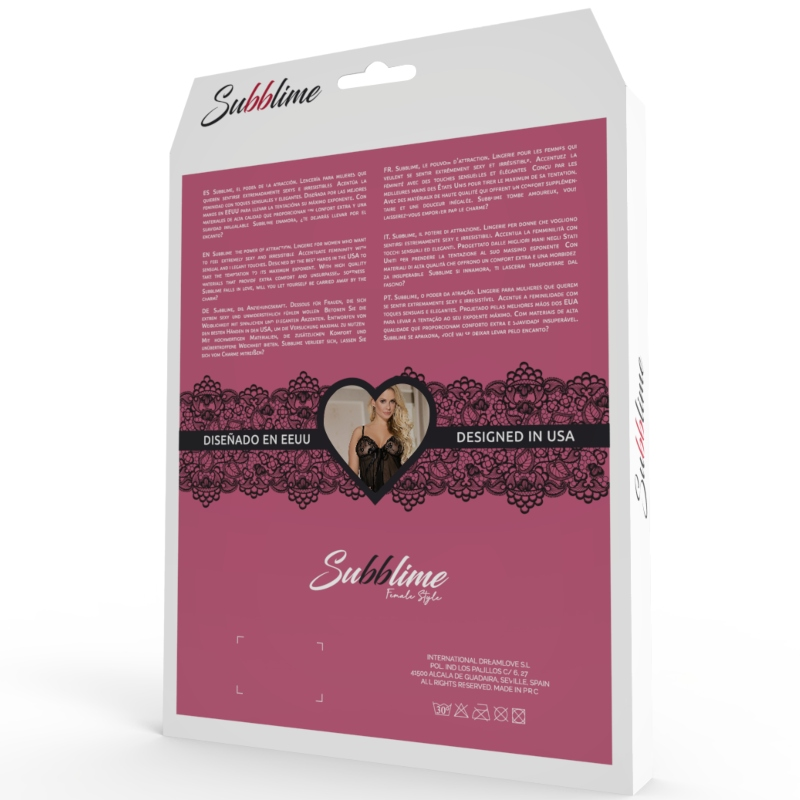 Fetisch Korsett und florale Spitze s/m