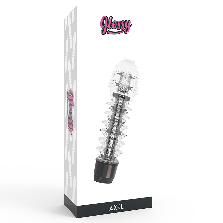 Schwarzer Axel-Vibrator