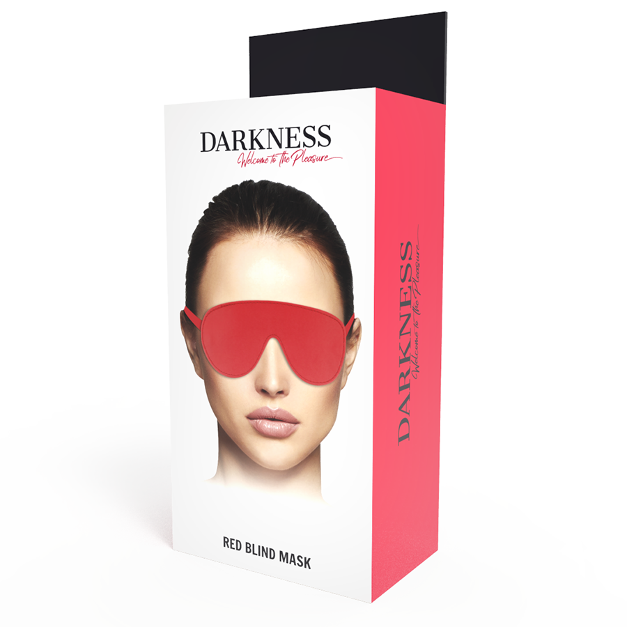 Hochwertige rote Maske