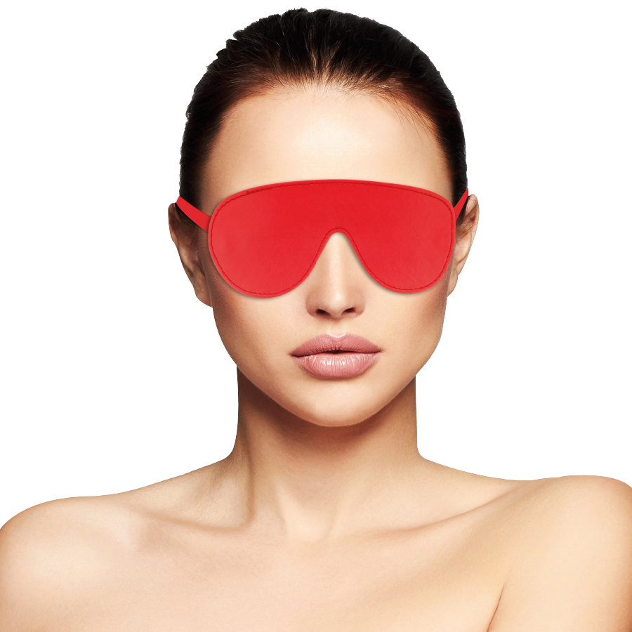 Hochwertige rote Maske