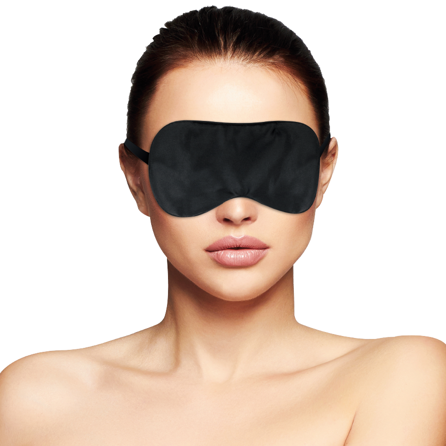 Einfache schwarze Maske