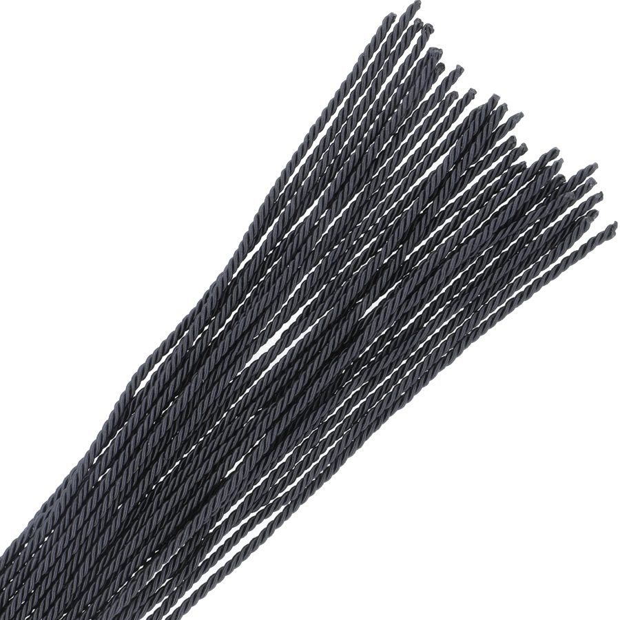 Schwarze Bondage Peitsche 50cm