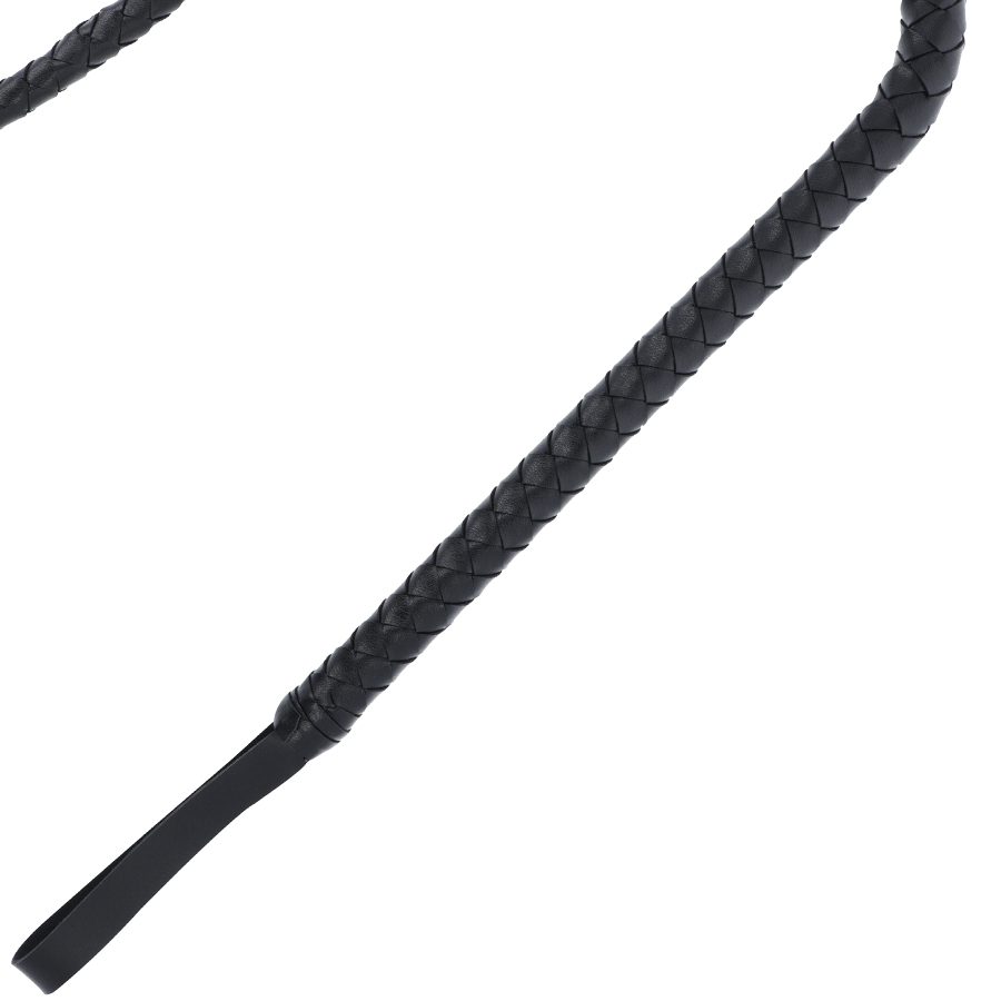 Schwarze Bondage Peitsche 210cm