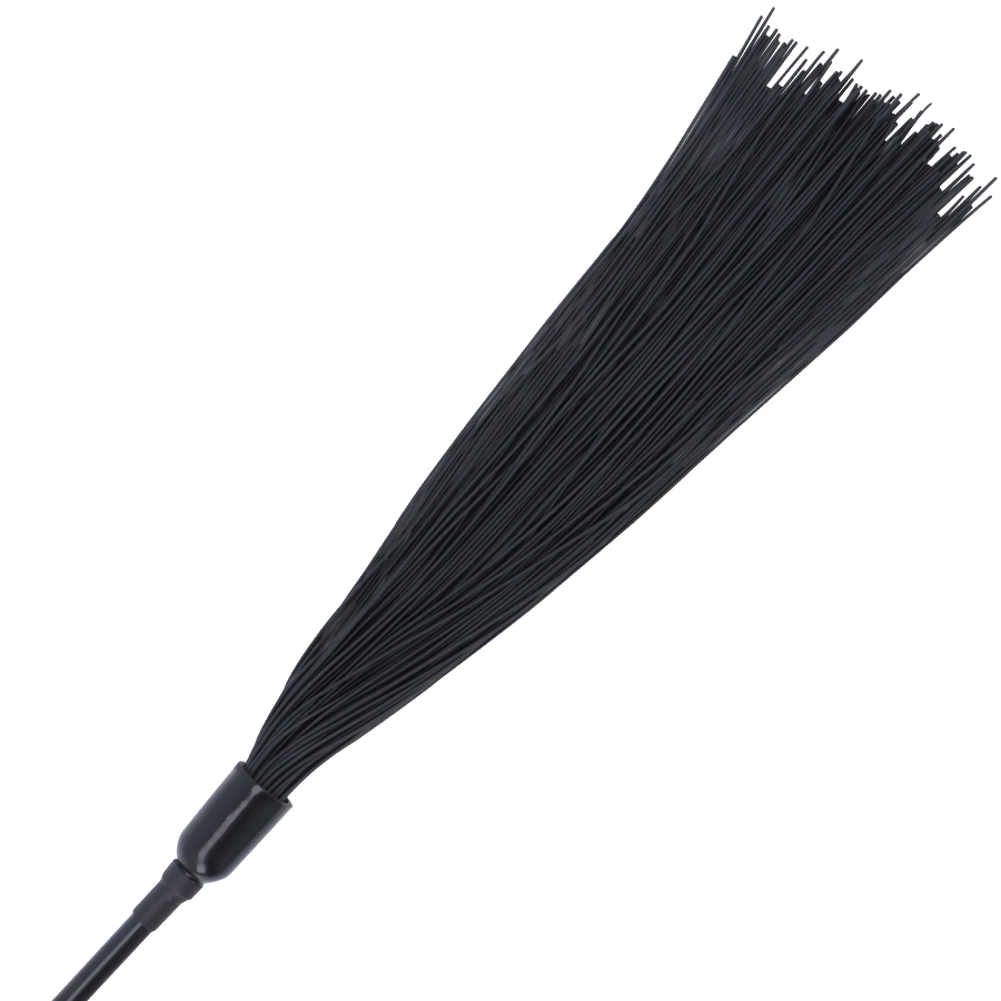 Fetischgerte und schwarze Peitsche