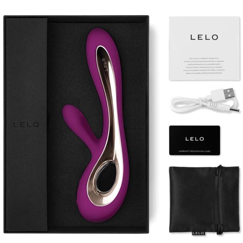 Soraya 2 Rabbit-Vibrator dunkelrosa