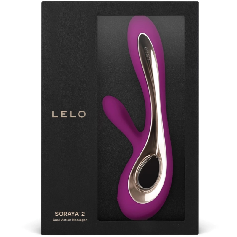 Soraya 2 Rabbit-Vibrator dunkelrosa