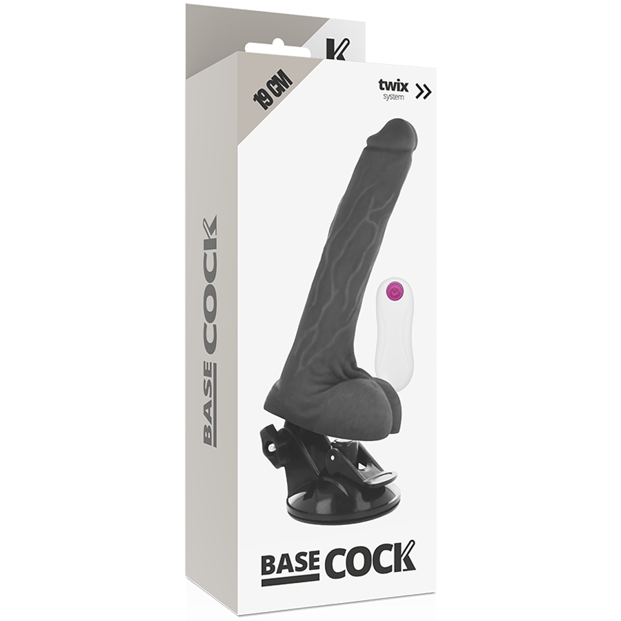 Realistischer Naturvibrator mit Fernbedienung 19 cm -o- 4 cm