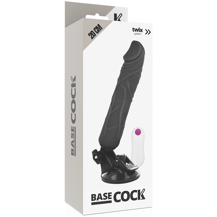 Realistischer Vibrator mit Fernbedienung natur 20 cm -o- 4 cm