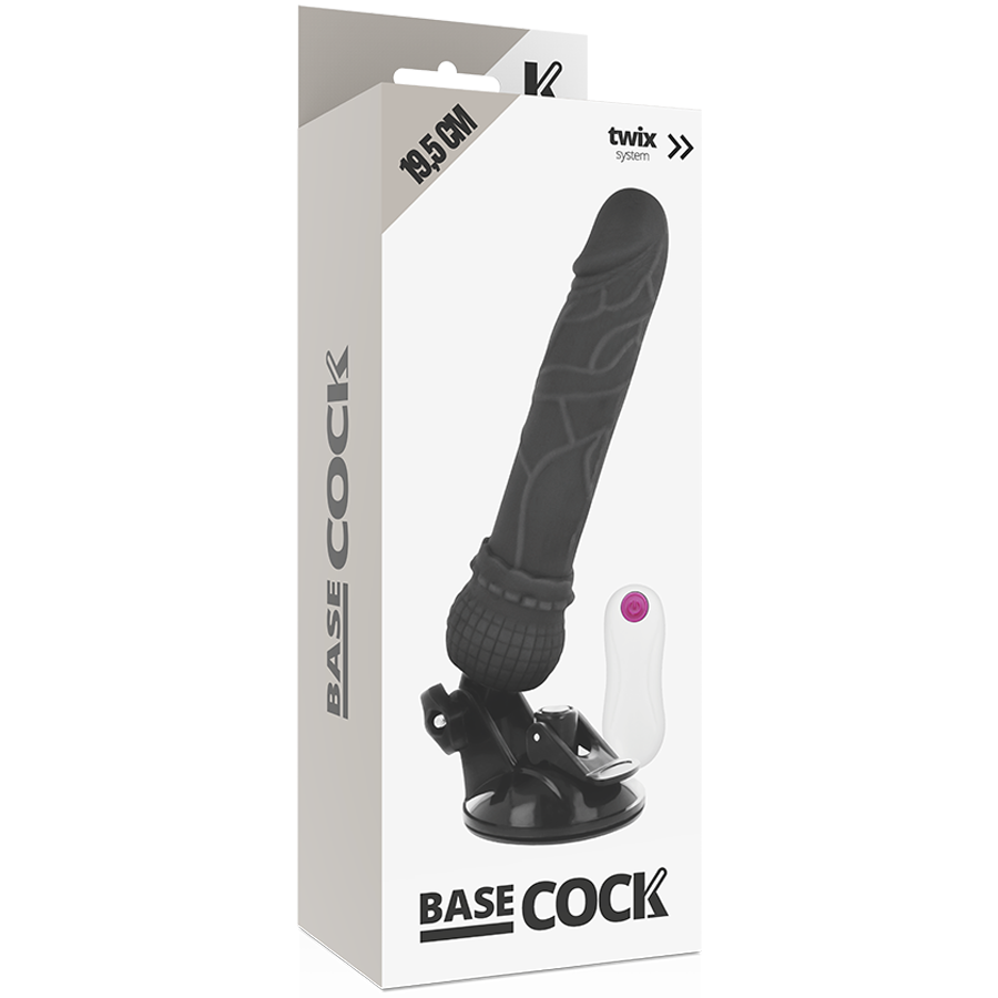 Realistischer natürlicher Fernbedienungsvibrator 19,5 cm -o- 4 cm