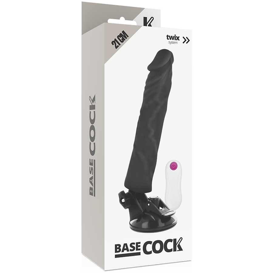Realistischer Vibrator mit Fernbedienung natur 21 cm -o- 4 cm