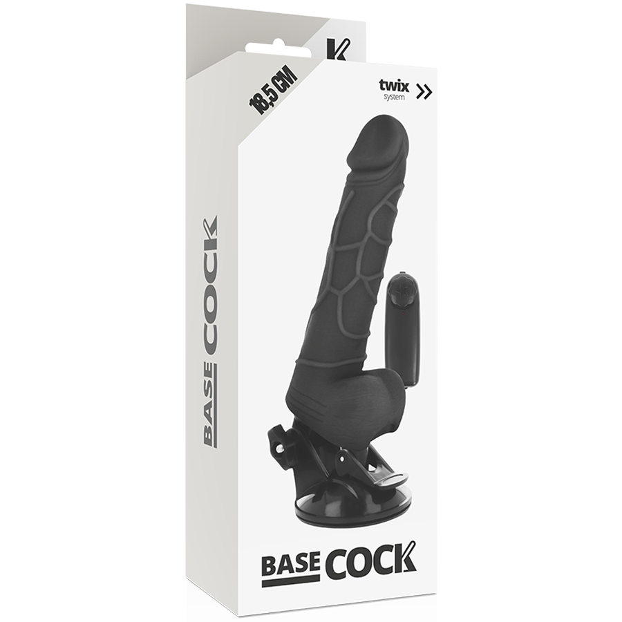 Realistischer natürlicher Vibrator mit Fernbedienung 18,5 cm -o- 4 cm