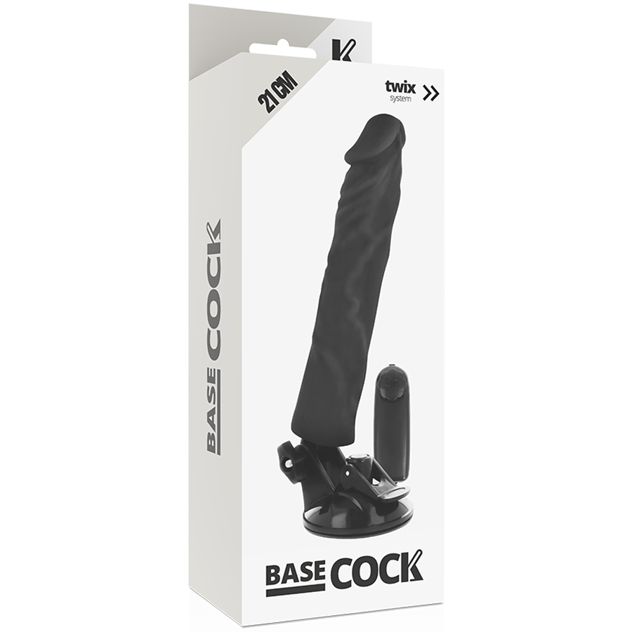 Realistischer Vibrator mit Fernbedienung natur 21 cm -o- 4 cm