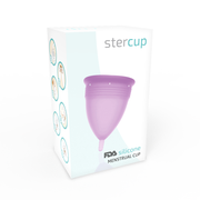 FDA Silikon Menstruationstasse Flieder - Größe L