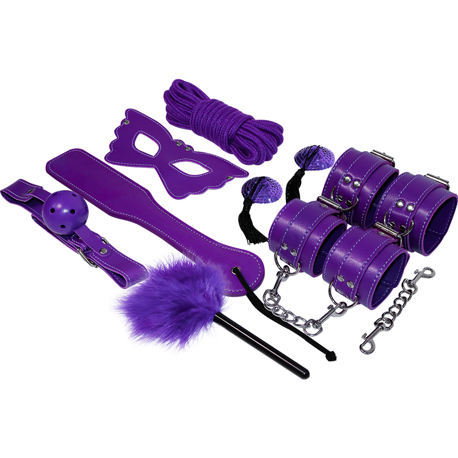 Purple Series BDSM Fetisch-Set
