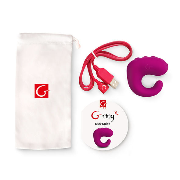 Fun Toys Gring Vibratorring XL Süße Himbeere