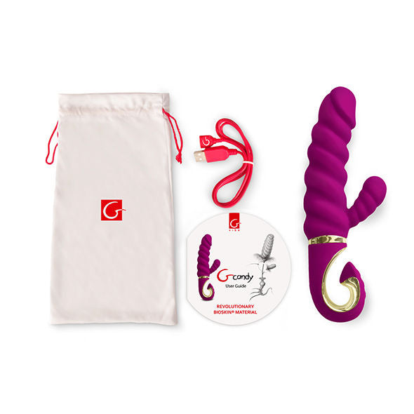 Fun Toys Rabbit-Vibrator Gcandy süße Himbeere