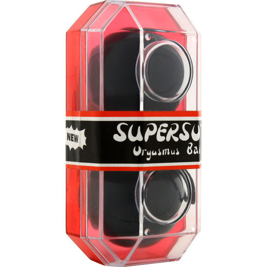 Schwarze superweiche Orgasmusbälle