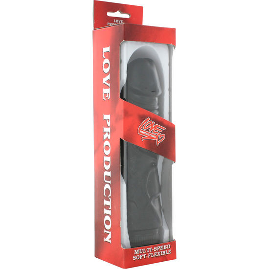Perfect Pleasures 22 cm schwarzer Vibrator