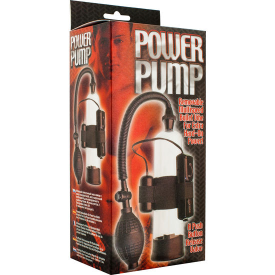 Penis-Erektionspumpe mit Vibrator