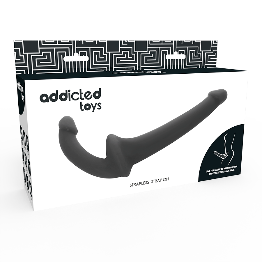 Dildo mit schwarzer Schlinge ohne Unterwerfung