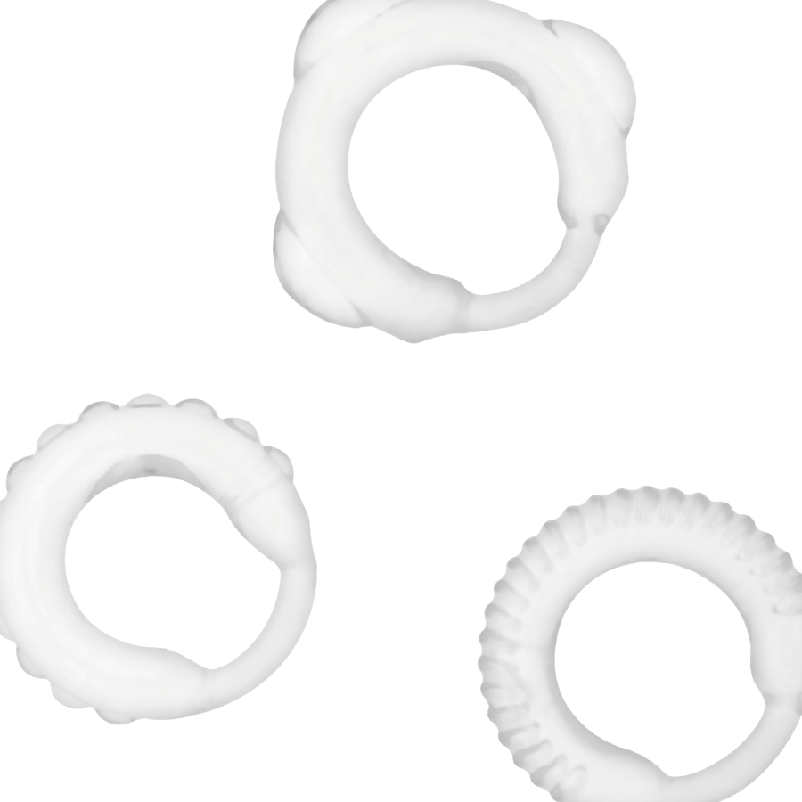 Klares C-Ring-Set