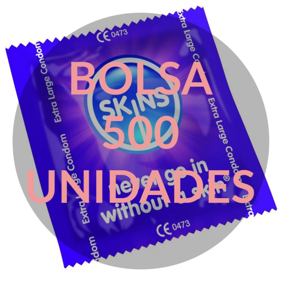 Extra große Kondomtasche 500