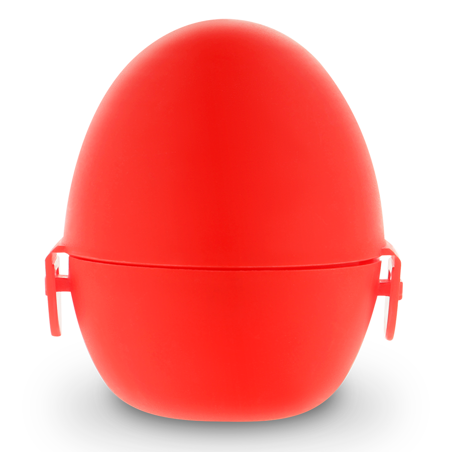 Eier-Masturbator, rote diskrete Edition