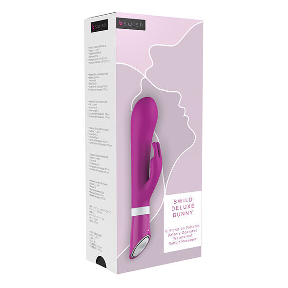 Bwild Deluxe Bunny Rabbit Vibrator Himbeere