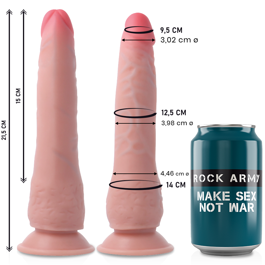 Kreuzfahrer mit doppelter Dichte, 21,5 cm -o- 4,46 cm