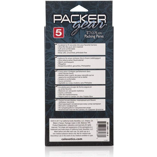 Braune Penisverpackung 14,5 cm