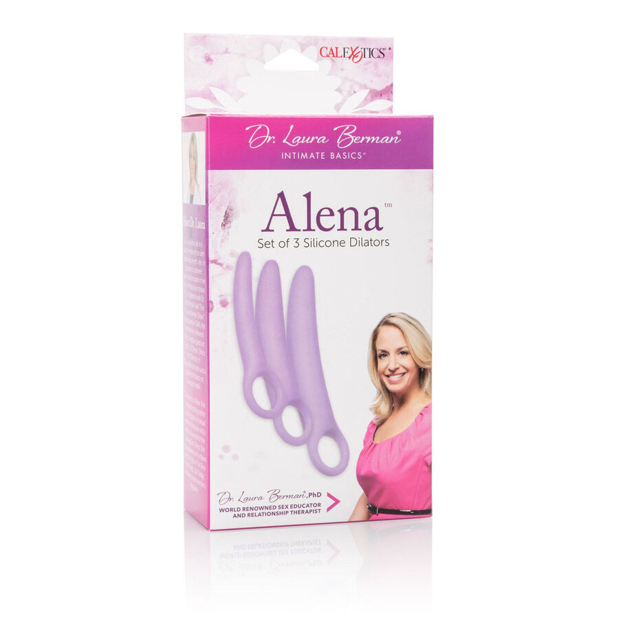 Dr. Laura Berman Alena Set mit 3 Silikondilatatoren