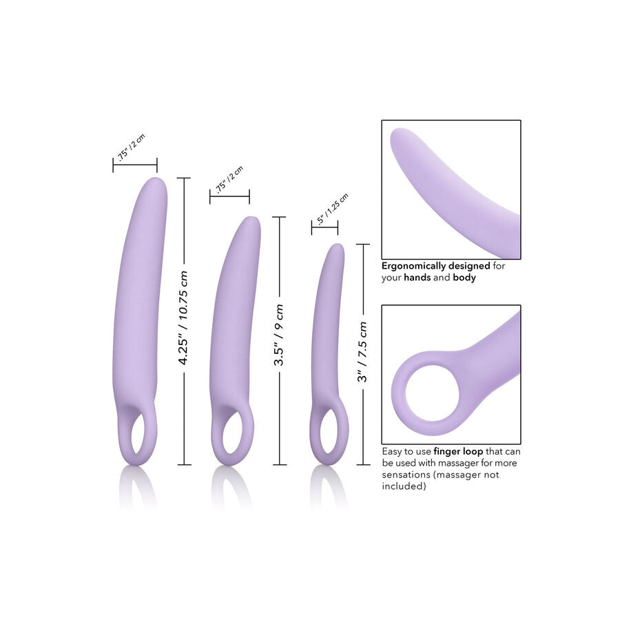 Dr. Laura Berman Alena Set mit 3 Silikondilatatoren