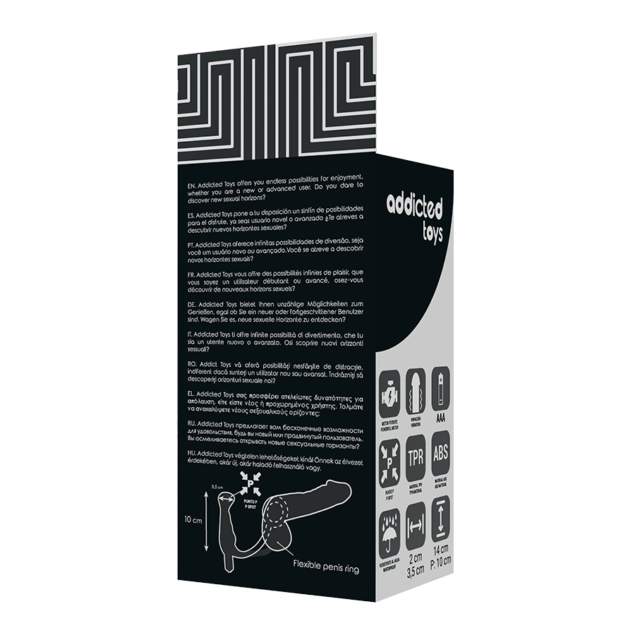 Prost Tico Vibrator schwarz 10 cm
