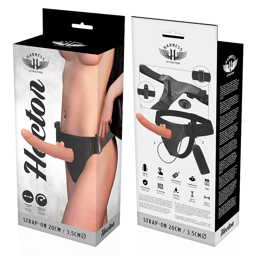 Zügelvibrator Hector 20 cm -o- 3,5 cm