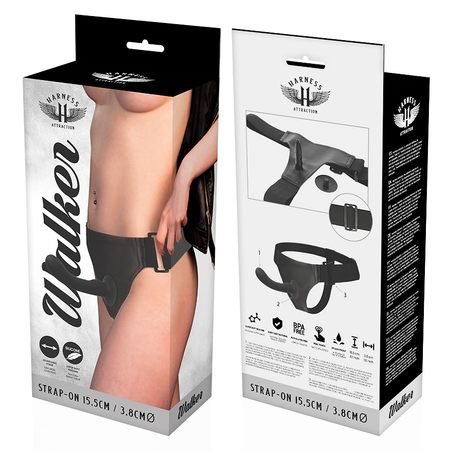 Silikonzügel Walker G-Punkt 15,5 cm -o- 3,8 cm