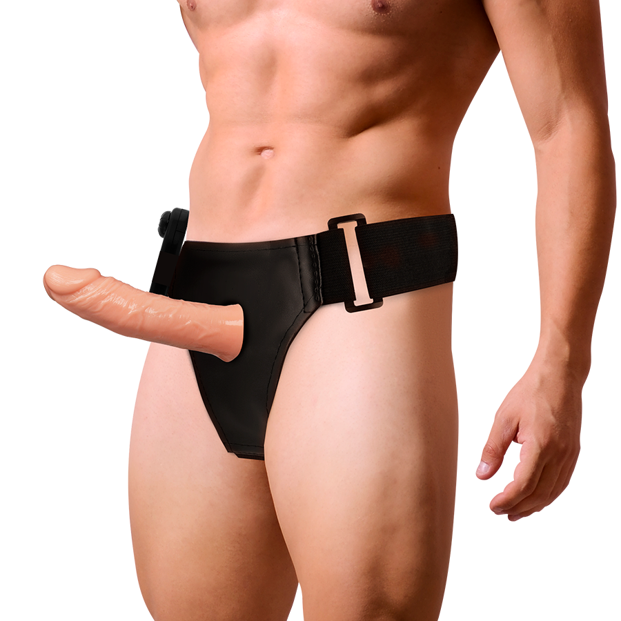 Hohle Benny Zügel mit Vibrator 15 cm -o- 4,5 cm