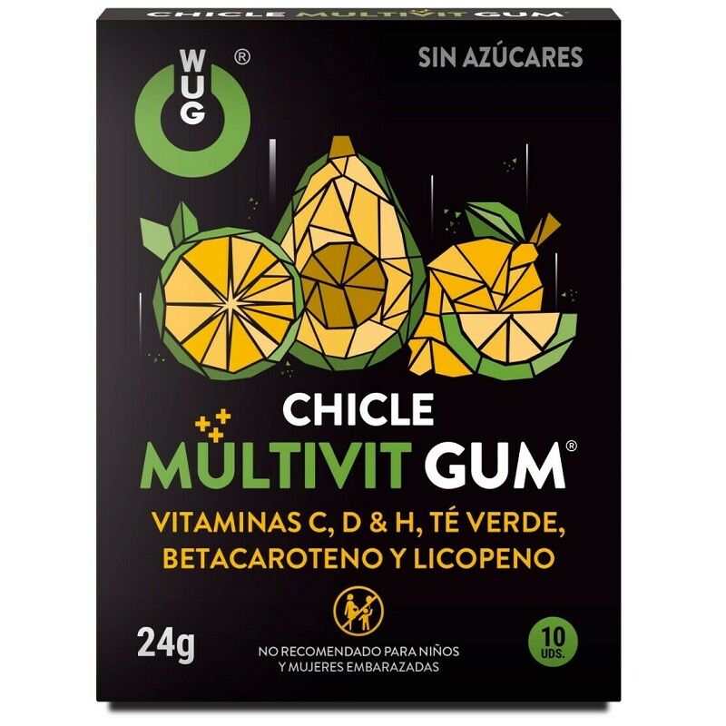 Multivit Vitamin C, H, D, Beta-Carotin, Lycopin und grüner Tee 10 Einheiten