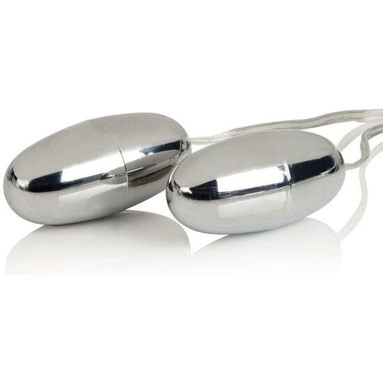 Silbernes Duo vibrierende Bullets