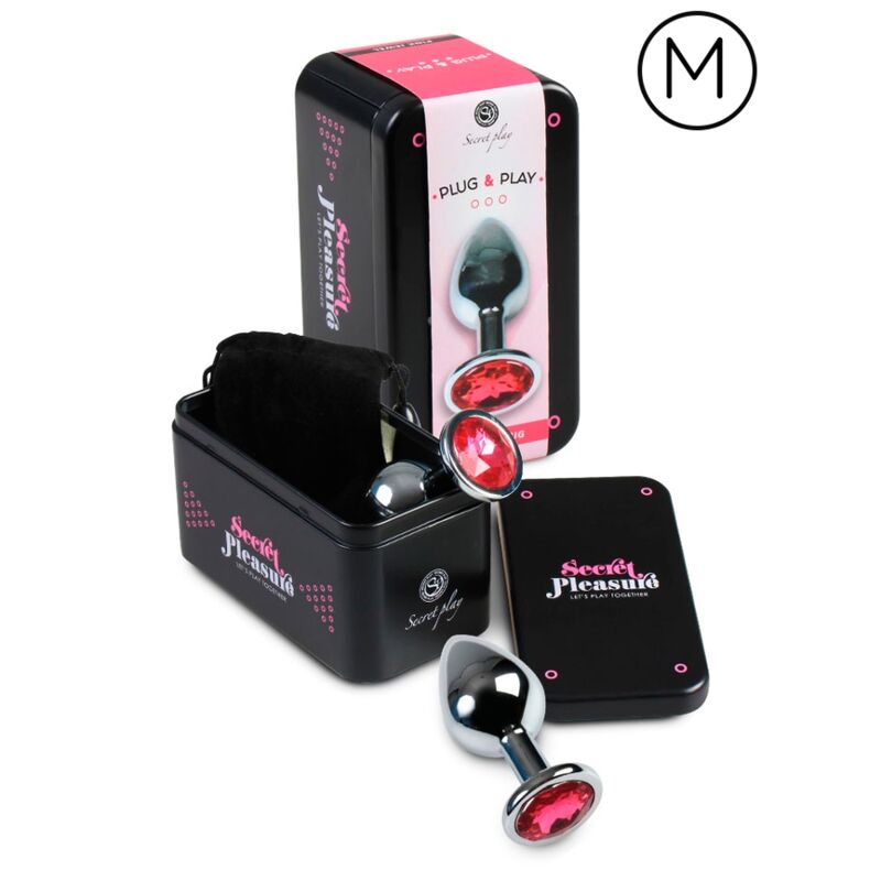 Fuchsia Analplug 8 cm 