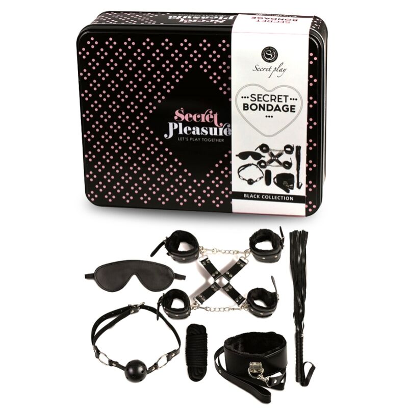 BDSM Set 8-tlg. schwarz