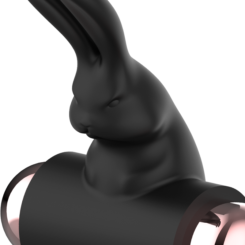Cockring mit schwarz/goldenem Vibrator